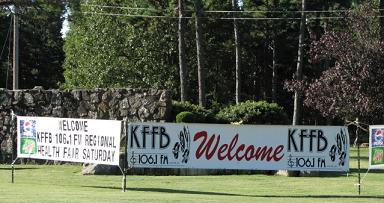 (Above) Everyone is Welcome to the KFFB Regional  Health Fair