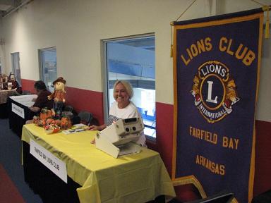 (Above) Fairfield Bay Lions Club
