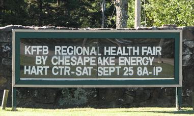 (Above) Fairfield Bay welcomes you