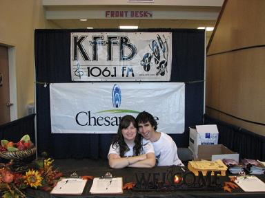 (Above) Heather and Josh Pedersen Welcomes you to the Health Fair