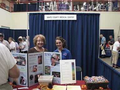 (Above) White County Medical Center helps you with Stress