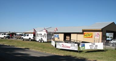 (Above) KFFB 106.1 on Location