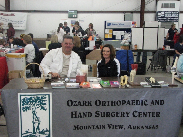 (Above) Ozark Orthopaedic and Hand Surgery Center