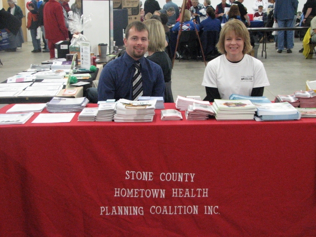 (Above) Stone County Hometown Health Planning Coalition