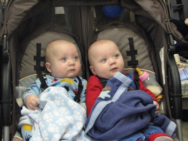 (Above) Twins