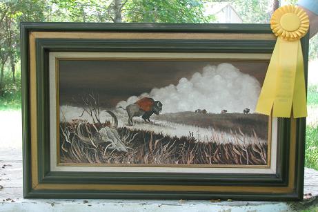 Prairie Remnants by artist Joyce Hartmann of Choctaw Prairie Remnants” by artist Joyce Hartmann, Choctaw