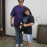 Mother and daughter takes time out for a picture