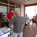 Everyone enjoys the sale