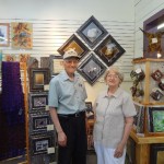 Fred and Becki at Arkansas Craft Gallery