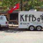 KFFB 106.1 on location on July 4, 2012