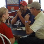 Bob Talks with Miracle baby Shelby and her dad Jason Crafton