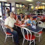 Bob with with Jacob (1st Class Scout) Jessica (Miss Ash Flat) and Chris (Eagle Scout) of the Driesel Family