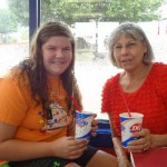 Macy Lynn Walker (ACH spokesperson) with her Grandma