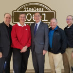 KFFB's Bob Connell Mayor Paul Wellenberger Senator Boozman Mayor Richard McCormac Judge Dale James